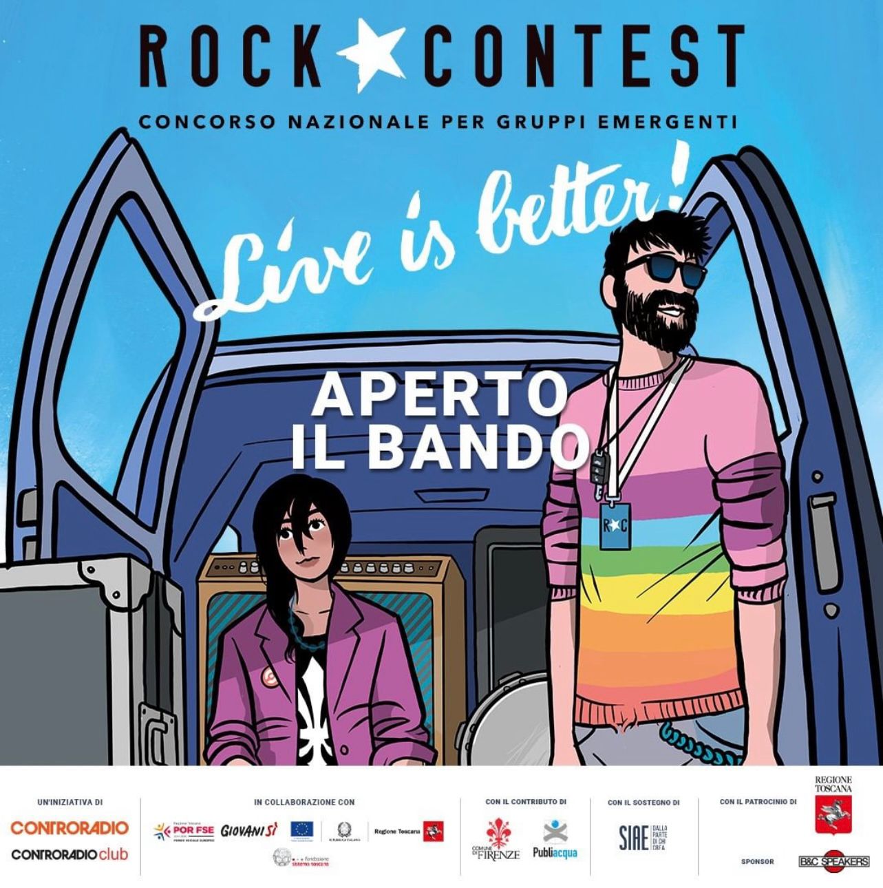 locandina Rock Contest 2022